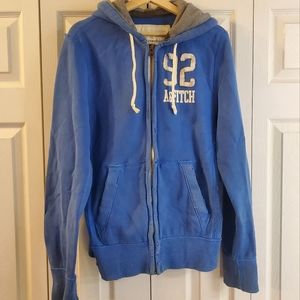 ABERCROMBIE ZIPPER HOODIE SIZE M